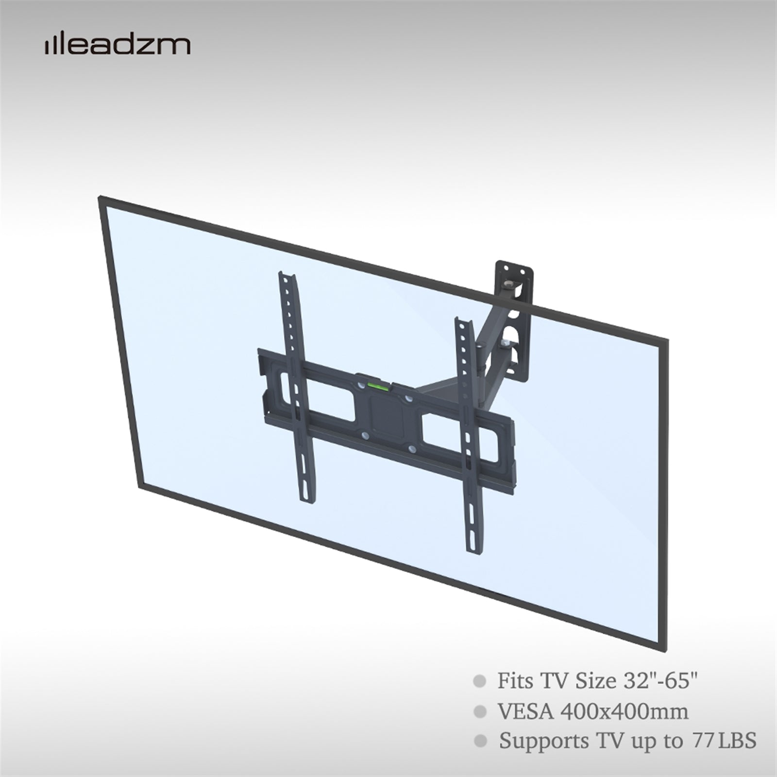 32-65 Inch Single Pendulum Small Base TV Stand TMXD-103 Load Bearing 35KG