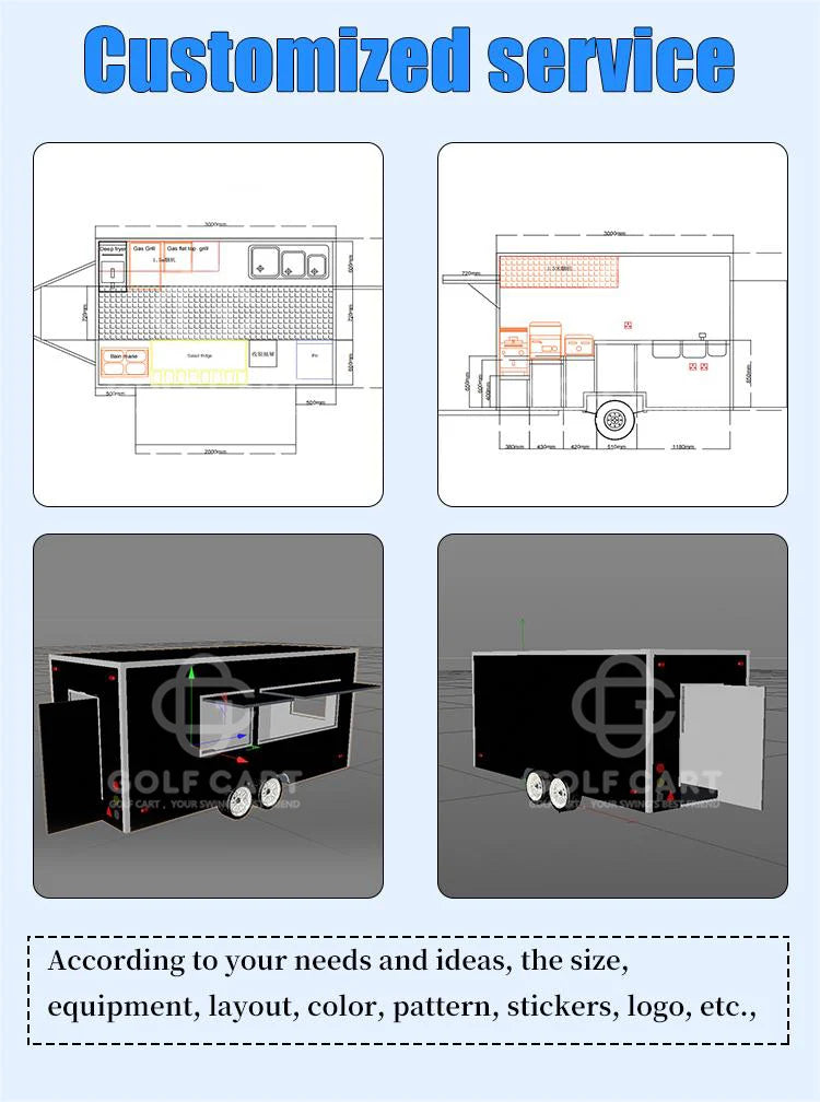 Custom BBQ Food Trailer Ideal for Festivals, Events, and Catering Businesses