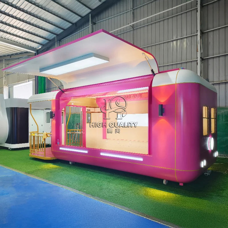 Custom BBQ Food Trailer Ideal for Festivals, Events, and Catering Businesses