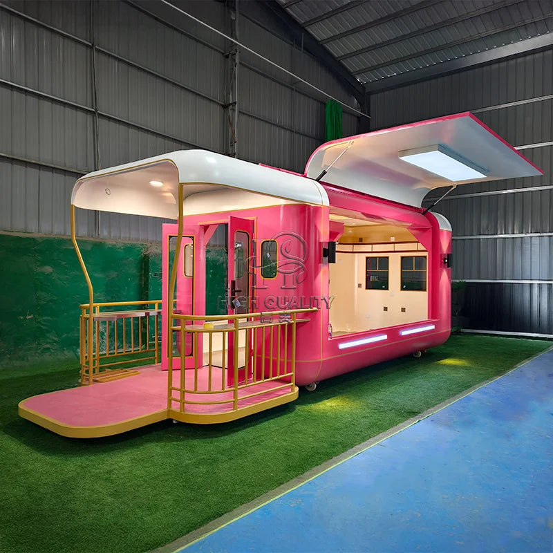 Custom BBQ Food Trailer Ideal for Festivals, Events, and Catering Businesses