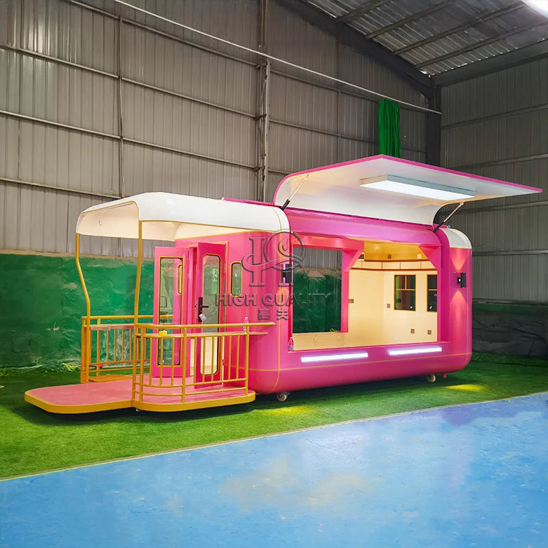 Custom BBQ Food Trailer Ideal for Festivals, Events, and Catering Businesses