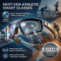 2026New AI Smart Glasses ChatGPT 1080P Camera 8MP Anti-shake Cycling Video&Photo Sport Sunglasses DualMic 32GB Windproof Goggles