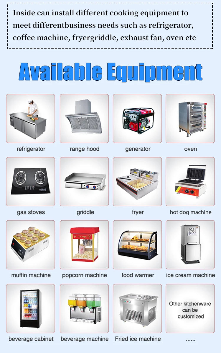 Custom BBQ Food Trailer Ideal for Festivals, Events, and Catering Businesses