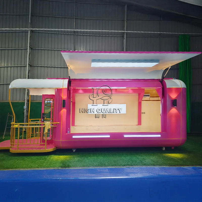 Custom BBQ Food Trailer Ideal for Festivals, Events, and Catering Businesses